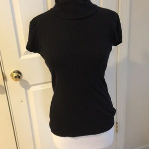 Gap Medium Black short sleeve turtleneck